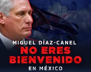 Senadores de oposición condenan y rechazan la visita del présidente de Cuba en México