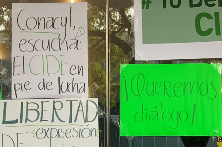 Convoca Conacyt a reunión en el CIDE; estudiantes insisten en renuncia de Romero Tellaeche