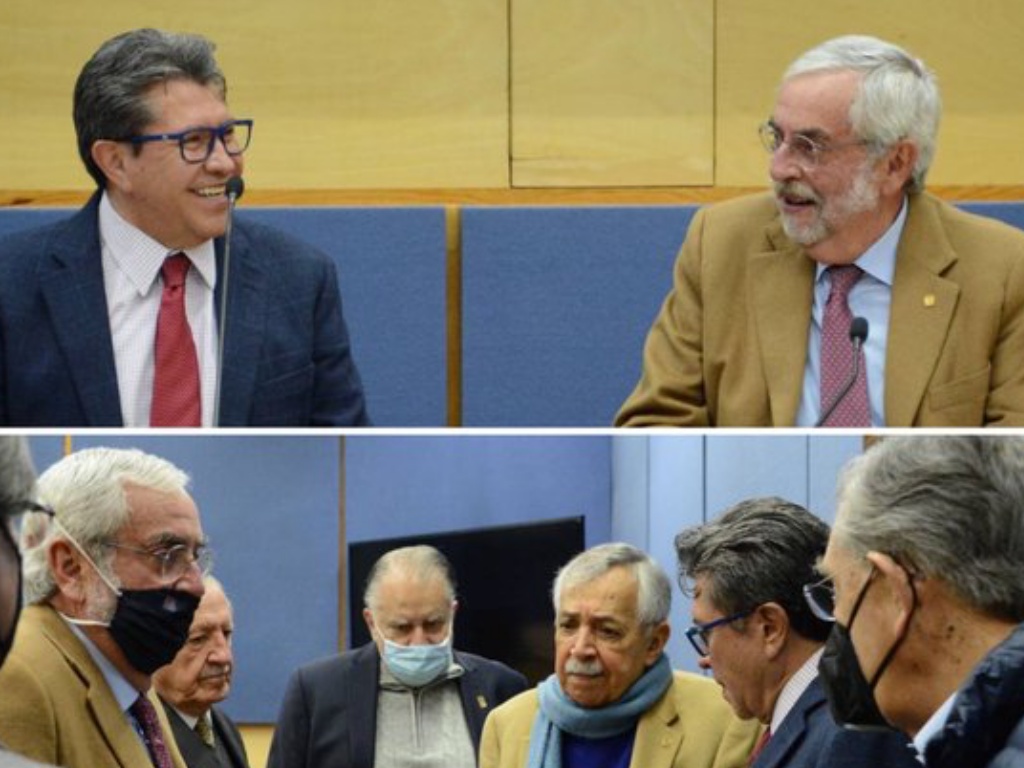 Dialoga Monreal con líderes de la UNAM
