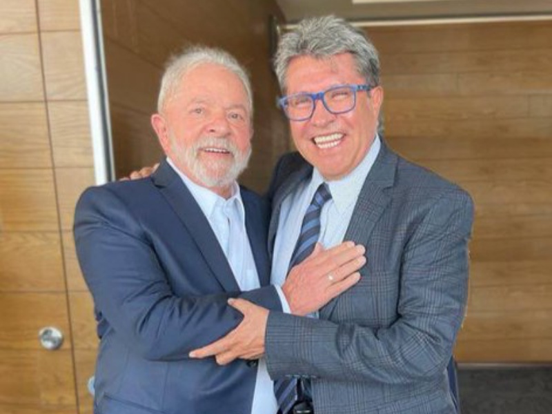 Monreal se reúne con Lula