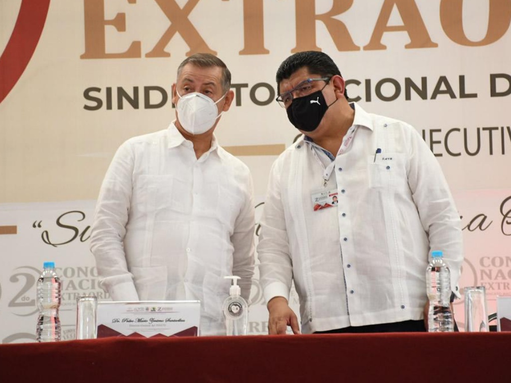 Niega Luis Miguel Victoria Ranfla intención de reelegirse al frente del SNTISSSTE