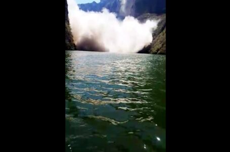 Se registra desprendimiento en el Cañón del Sumidero; cierran la navegación