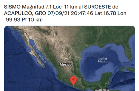 Se reporta sismo de 5.2 en CDMX sin afectaciones: Sheinbaum