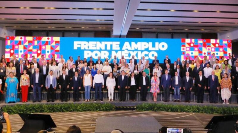 Va por México presenta el método para elegir a su candidato presidencial