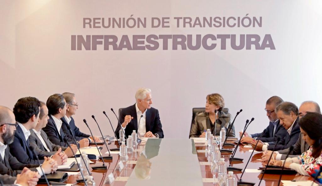 Analizan Del Mazo y Delfina Gómez infraestructura en Edomex