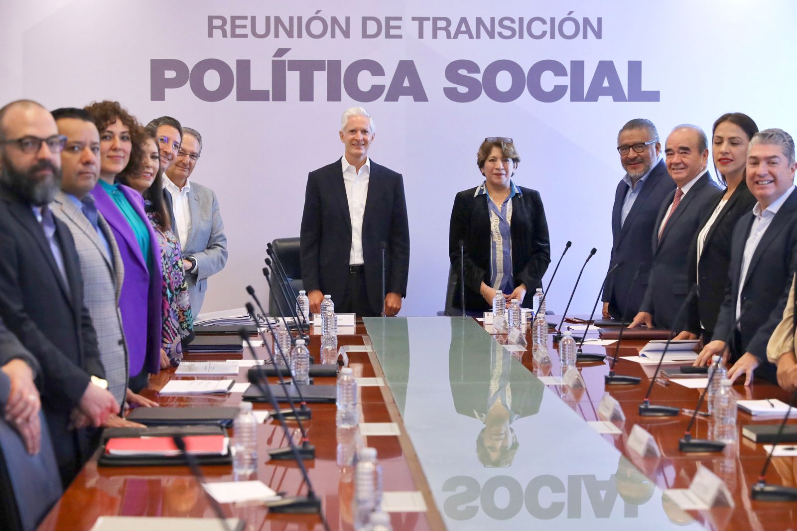 Delfina Gómez encabezó reunión sobre las políticas encaminadas a sectores vulnerables