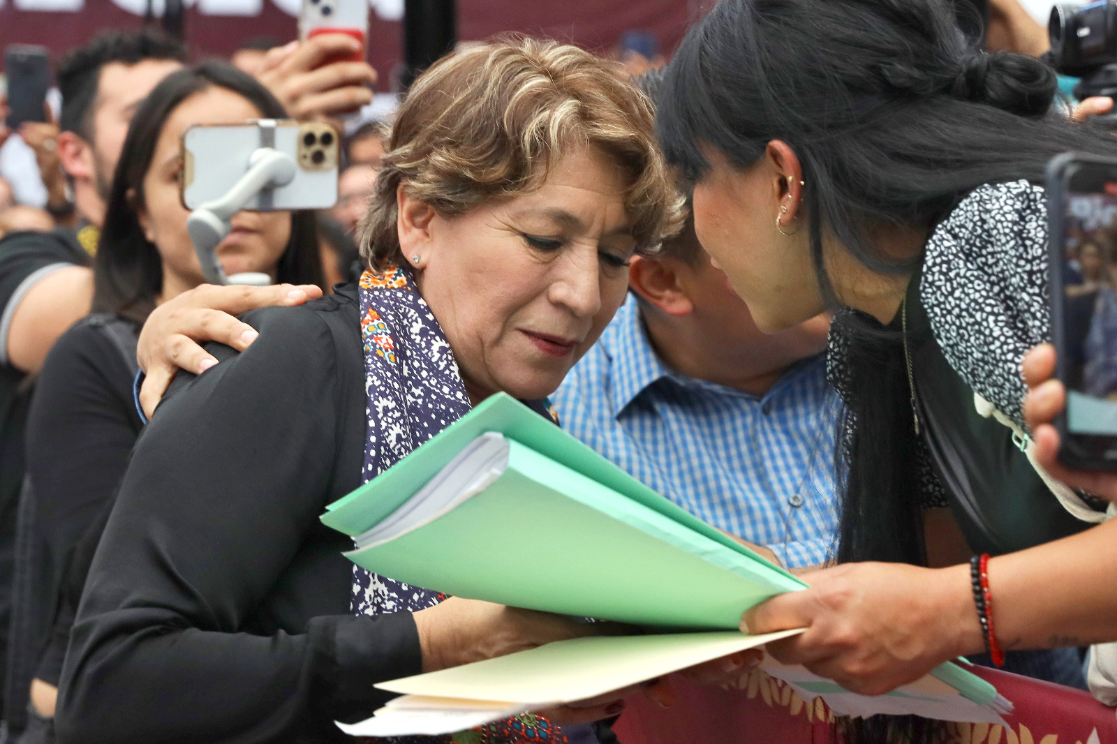 Delfina Gómez abrirá las puertas de gobierno a los mexiquenses