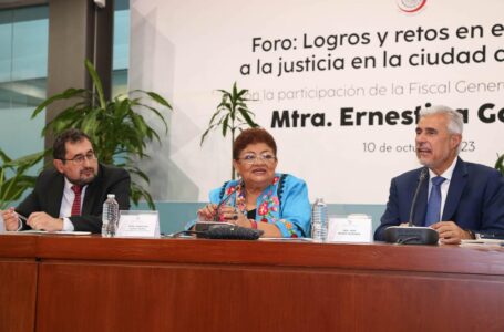 La Fiscal de la CDMX Ernestina Godoy, fue increpada por la oposición en el senado