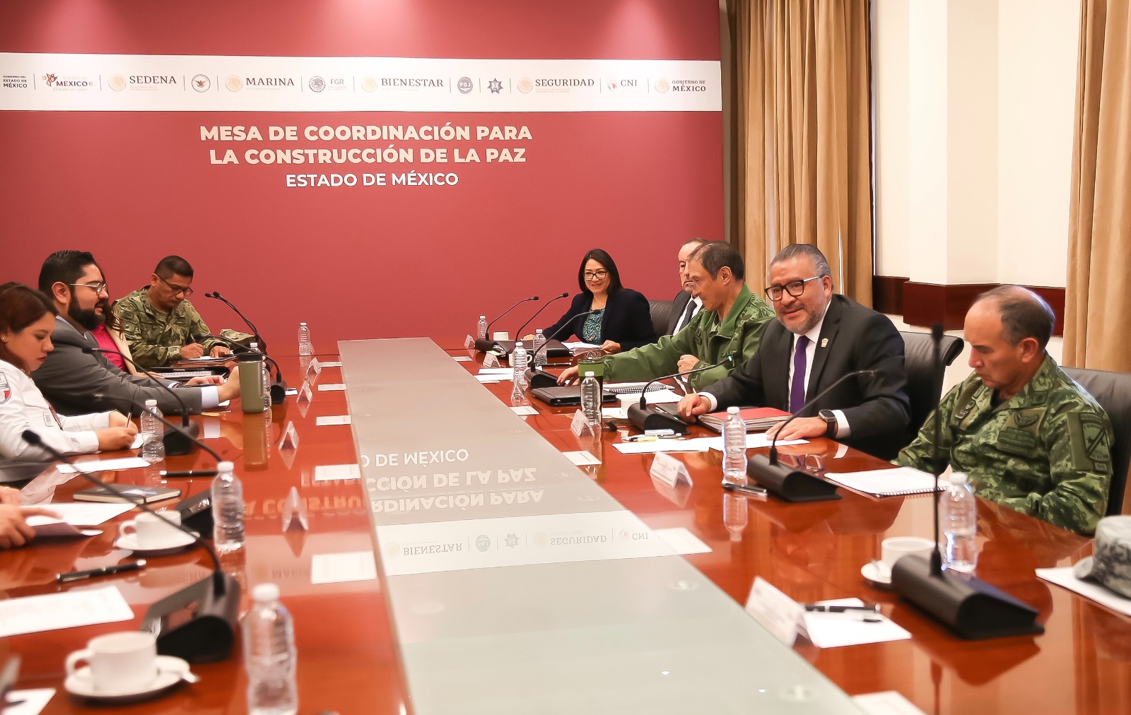 Mesa de Seguridad en el Edomex para erradicar la extorsión