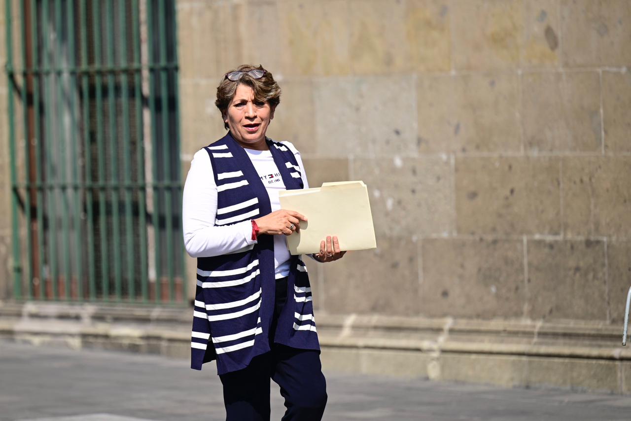 La gobernadora Delfina Gómez se reunió con el presidente López Obrador