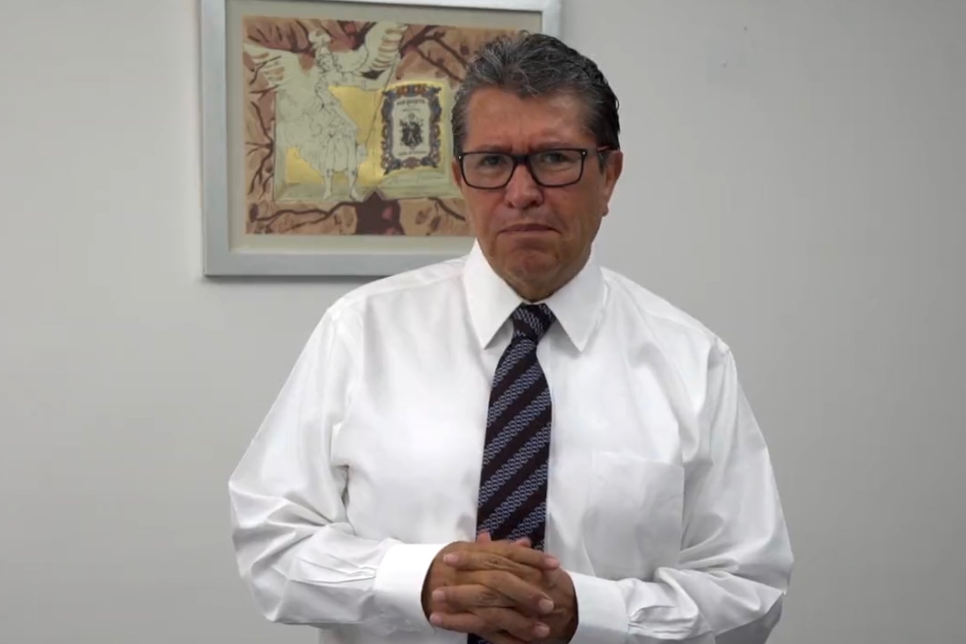 Ricardo Monreal regresa al Senado