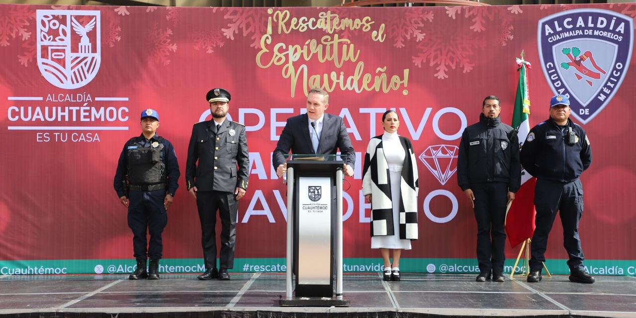 Cuajimalpa y Cuauhtémoc implementan operativo navideño