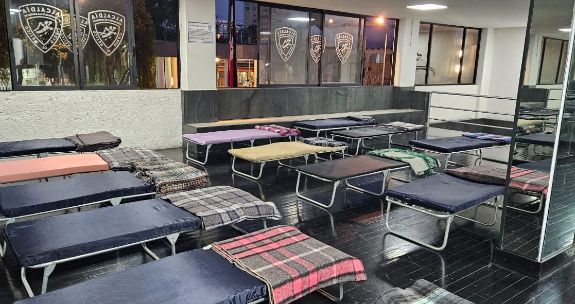 Habilita Cuajimalpa albergue ante bajas temperaturas