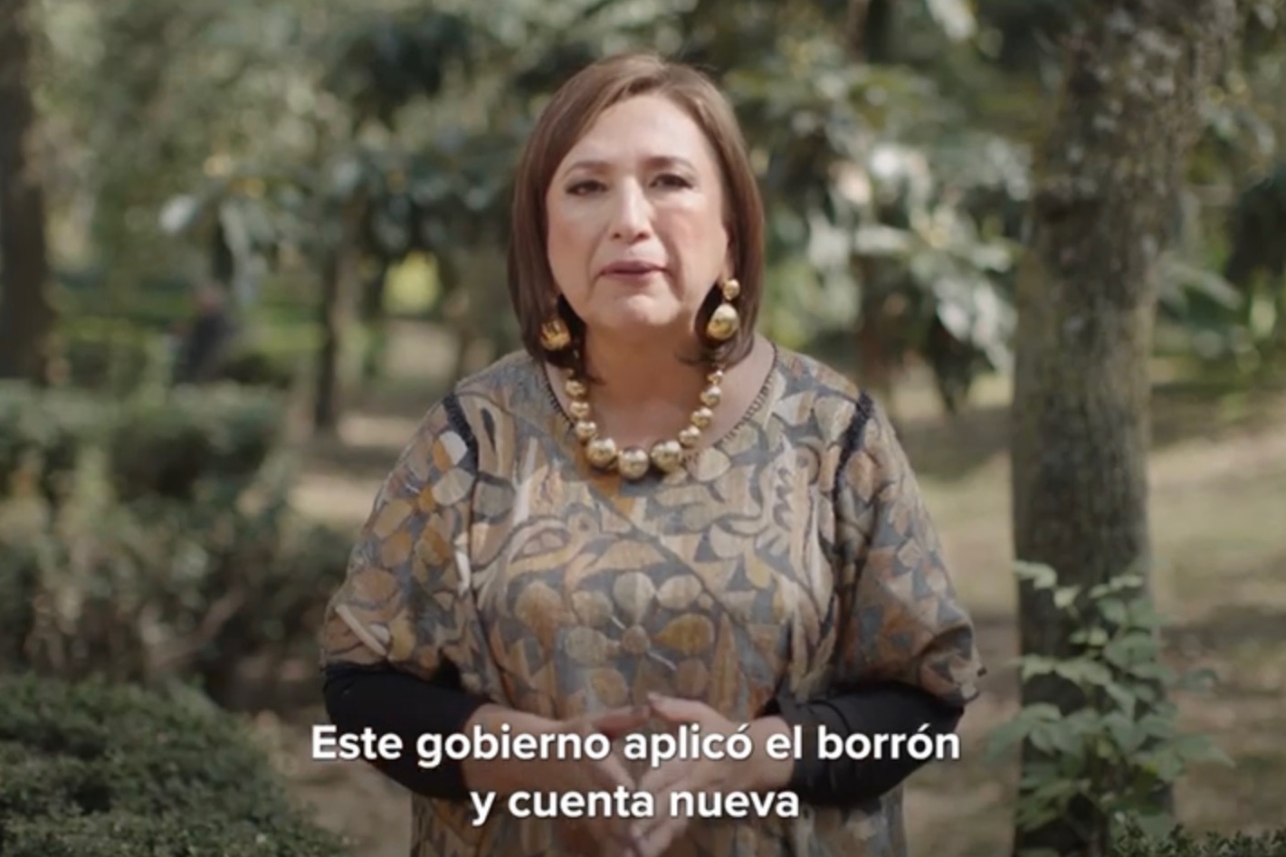 Critica Xóchitl Gálvez “borrón y cuenta nueva” de AMLO en desaparecidos