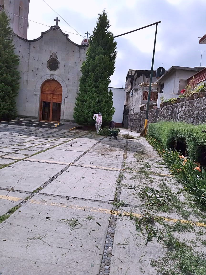 Informa Cuajimalpa cierre de calles con motivo del festejo de la Virgen de la Inmaculada