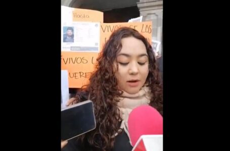 Exigen familiares de polleros plagiados justicia a la gobernadora Delfina Gómez