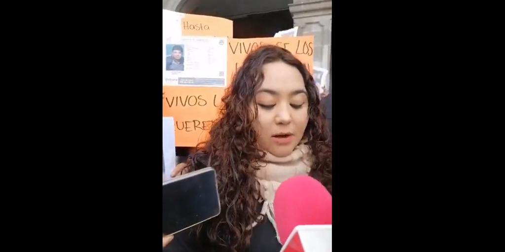 Exigen familiares de polleros plagiados justicia a la gobernadora Delfina Gómez