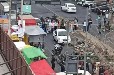 Dos personas murieron en balacera desatada en tianguis de juguetes en Iztacalco