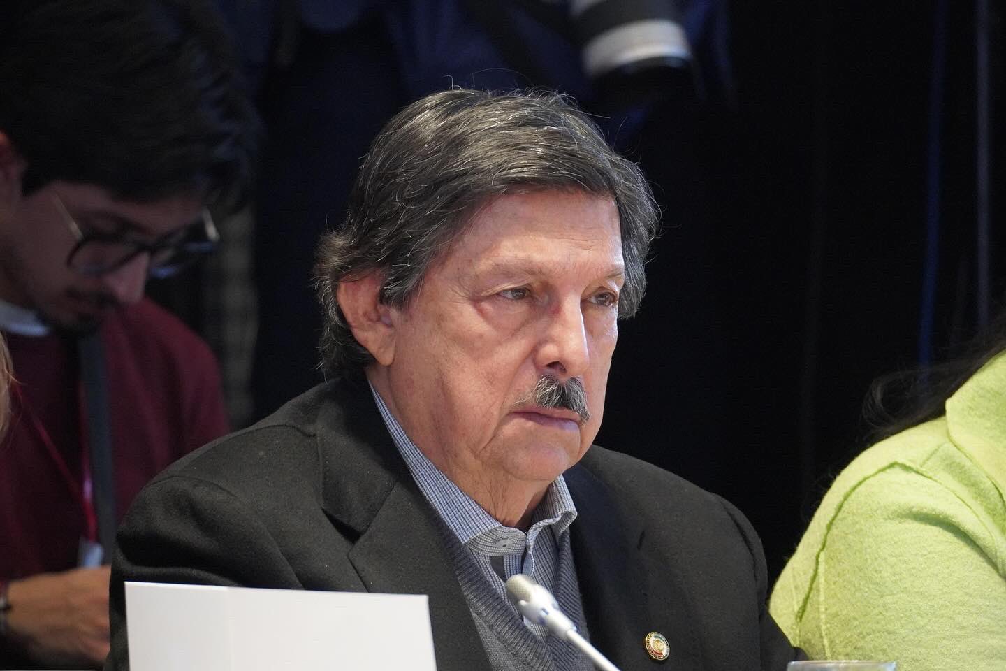 Napoleón Gómez Urrutia sostiene reunión de provecho con López Obrador