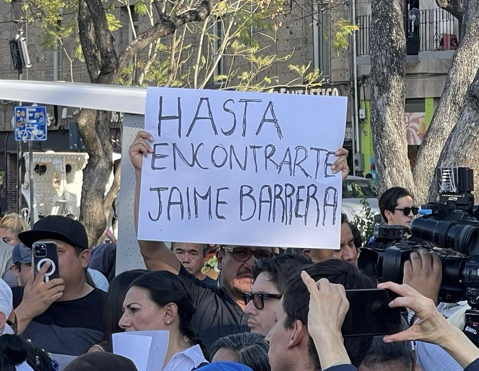 Sin rastro del periodista desaparecido Jaime Barrera