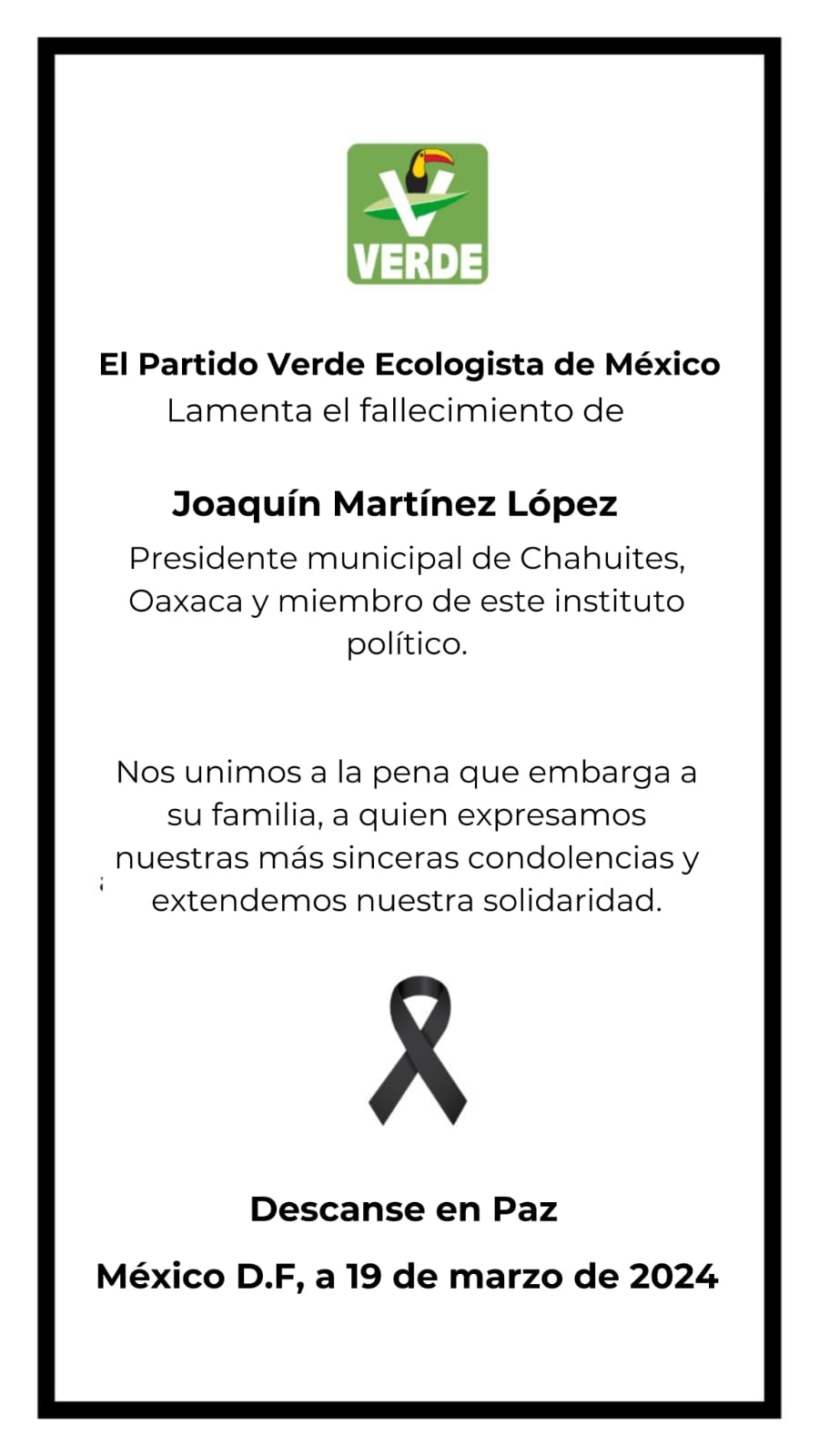 Ejecutan al edil de Chahuites, Oaxaca, buscaba la reelección