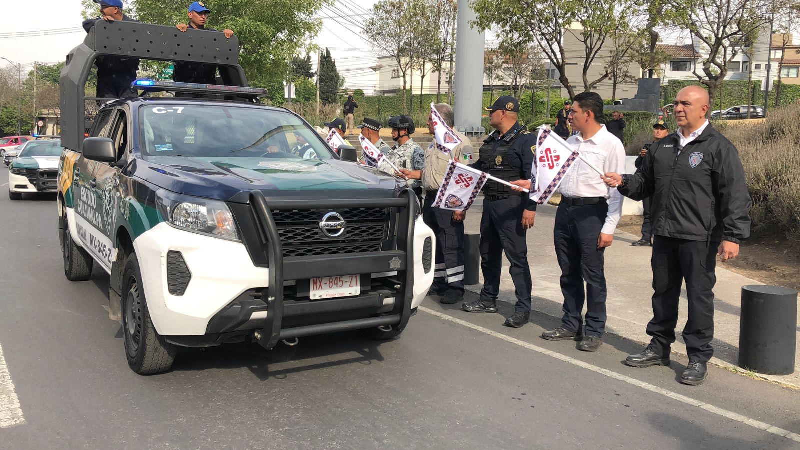 Se puso en marcha el operativo Escudo de Semana Santa en Cuajimalpa