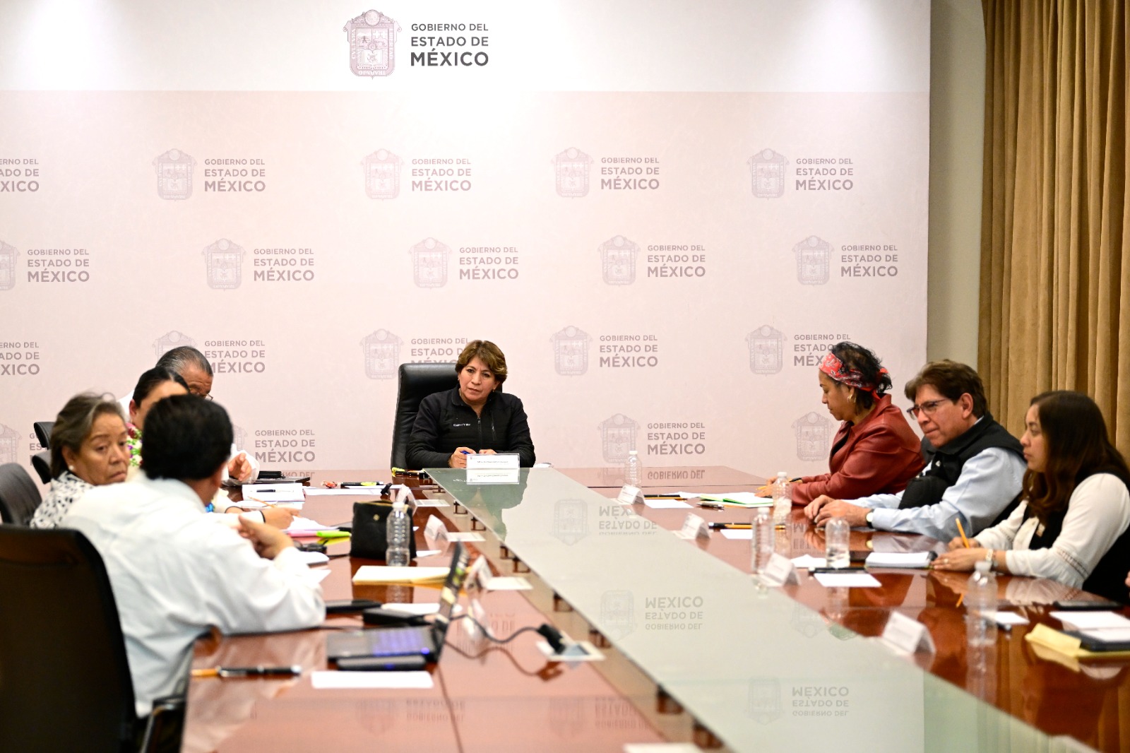 Delfina Gómez no pierde de vista los incendios forestales