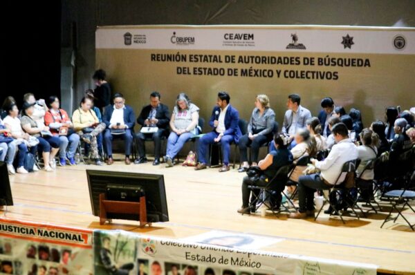 El gobierno del Edomex se reúne con colectivos de personas desaparecidas