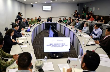 Presentó el gobierno del Estado de México el protocolo de seguridad para los candidatos al proceso electoral de junio próximo