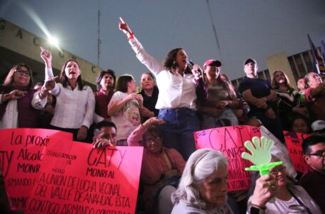 Caty Monreal afirma que va arriba en las encuestas, pero “no hay que confiarse”