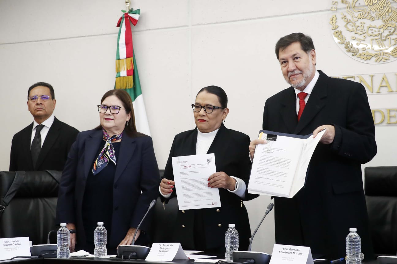 Recibe Senado iniciativas de ley para elección de ministros