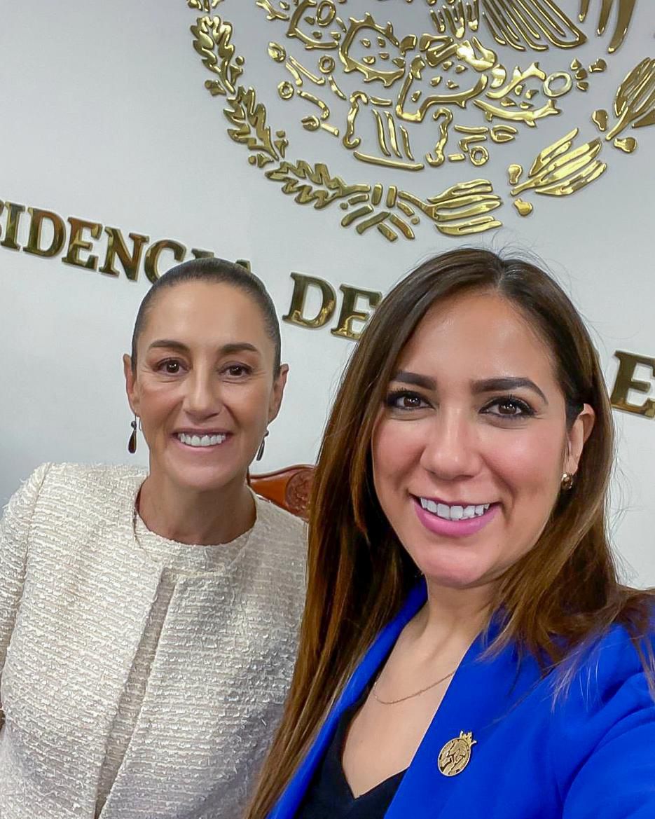 Presenta gobernadora de Guanajuato a la Presidenta de México, estrategia de seguridad regional