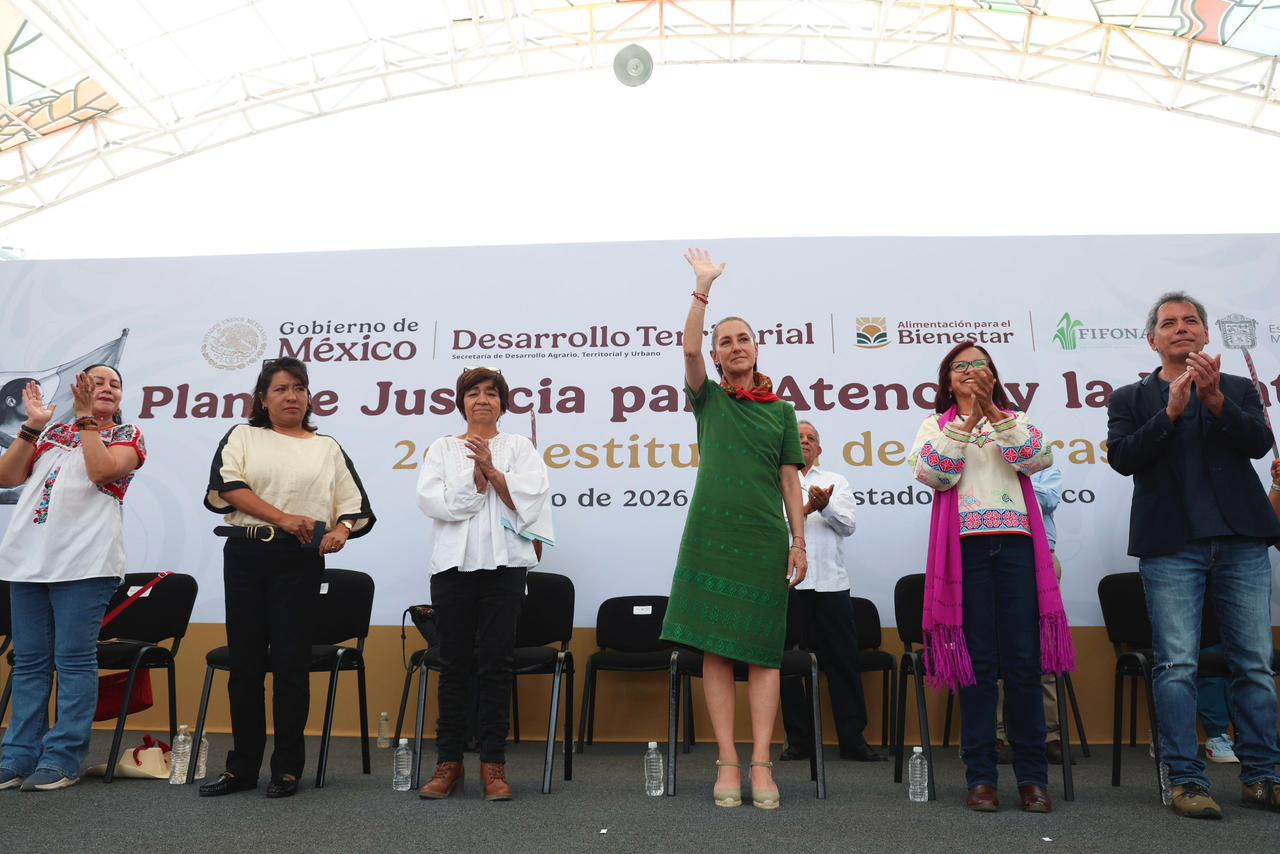 Mexicanos no agacharán la cabeza, irán con la frente en alto: Sheinbaum