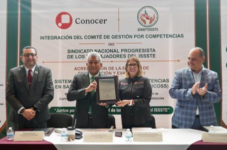 Firman convenio para capacitación y certificación de trabajadores del ISSSTE