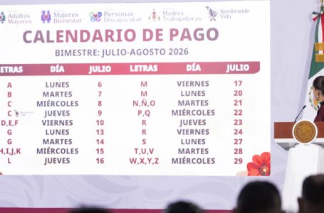 Inician pagos de pensión para el Bienestar, acá el calendario