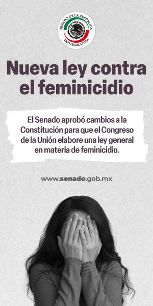 Nueva ley contra el feminicidio