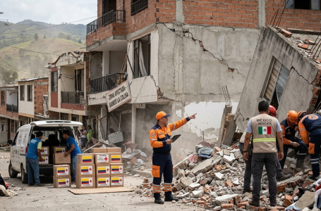 Tras sismo de 7.4, se genera oleada de solidaridad para Colombia