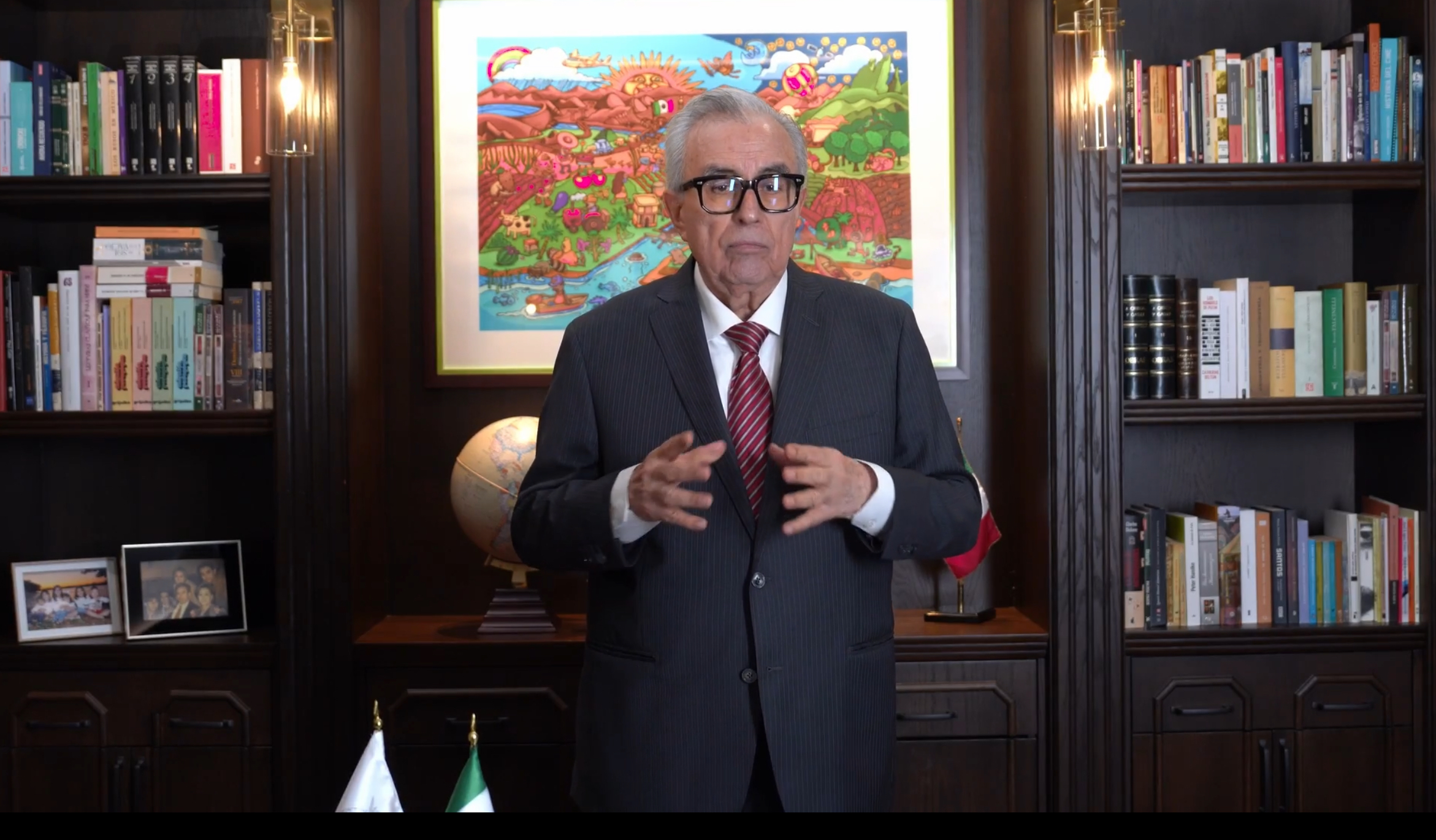Rubén Rocha regresa un día a la gubernatura y otra vez pide licencia