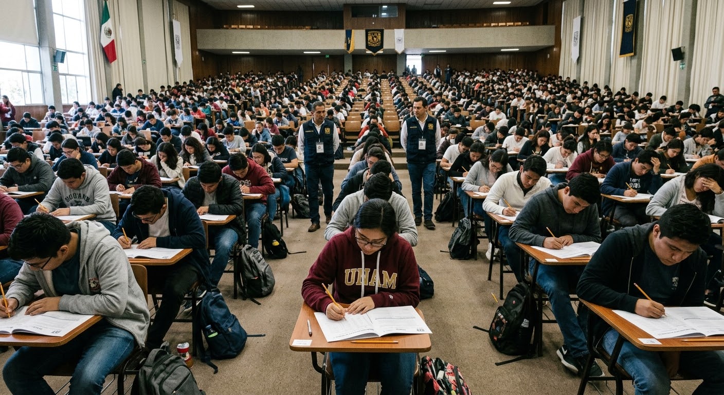 Detiene Fiscalía capitalina a 2 por fraude en examen de la UNAM