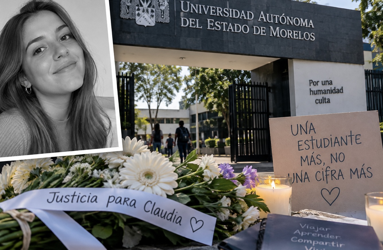 Crimen de estudiante española conmociona a Morelos; investigan feminicidio