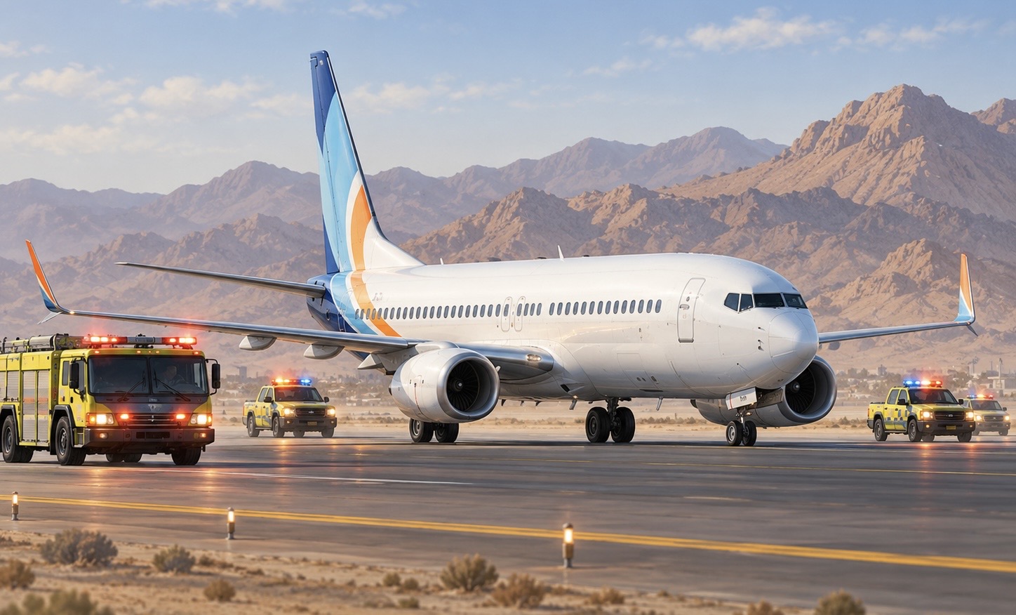 Pasajeros frustran presunto secuestro de avión rumbo a Israel tras ataque al piloto