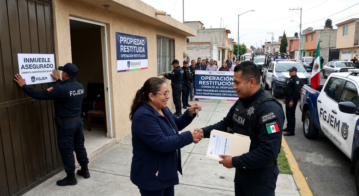 Avanza la “Operación Restitución” en Edomex