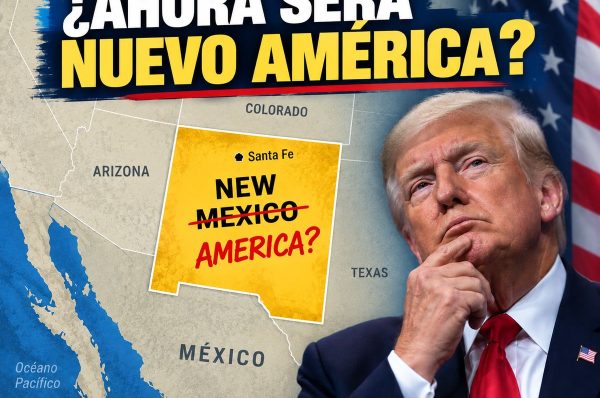 ¿Nuevo México será “Nueva América”? Trump vuelve a la carga con su obsesión por rebautizar territorios