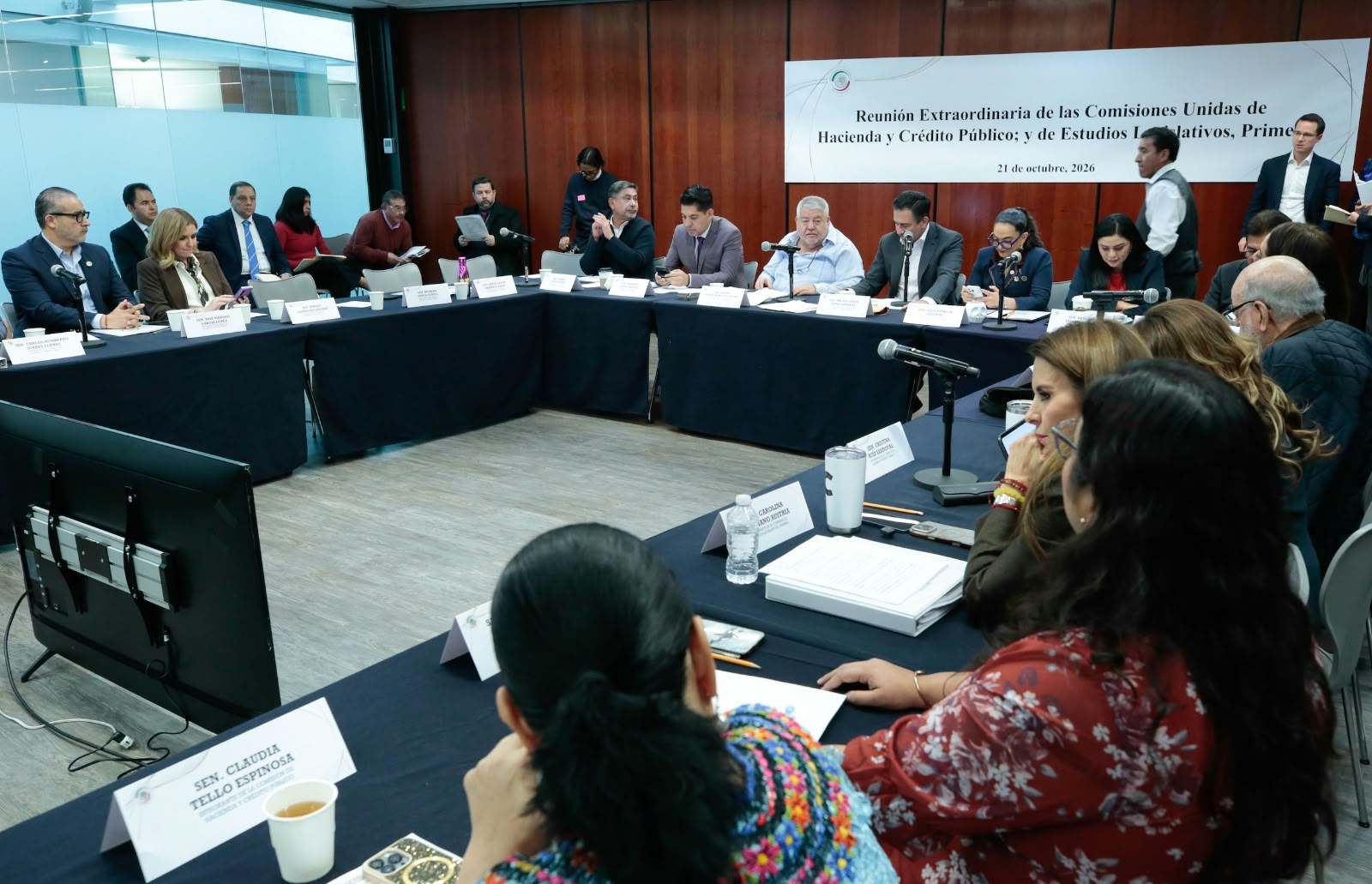 Comisiones en el Senado aprueban ley de ingresos de la Federación