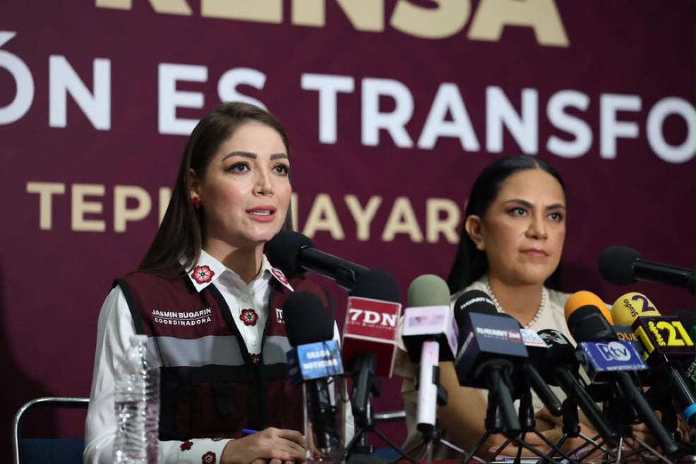 Jasmine Bugarin deja el verde para buscar por morena gobierno de Nayarit